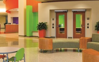 SW100 Low Energy Swing Door Operator Reception Office