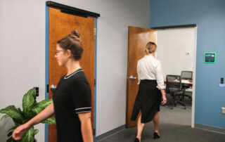 automatic entrance swing door operator low energy low profile slim office