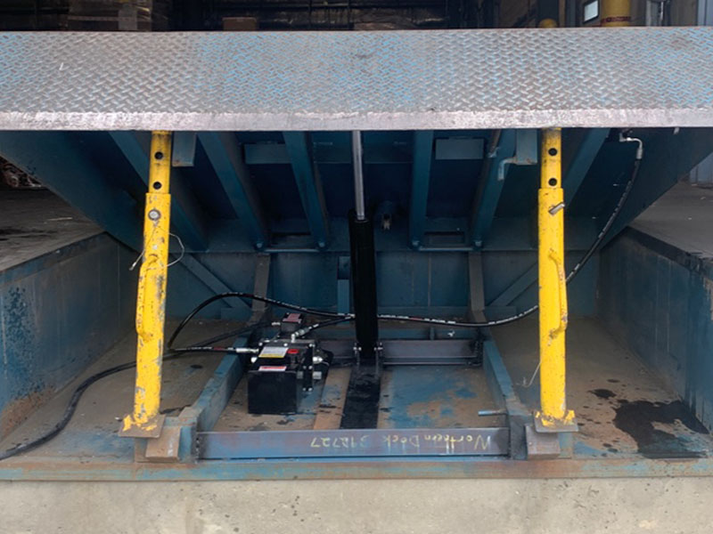 After Hydraulic Conversion for Dock calgary