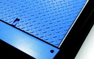 dock leveler blue