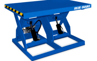 Blue Giant Lift Table Double Wide Scissor Lift