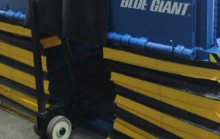 Blue Giant LoMaster Low Profile Semi Portable Dock Lift Safety Accordion Skirt