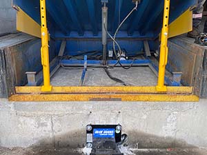 Featured Image for Moore Packaging's after installation of hydraulic dock leveler and trailer restraint