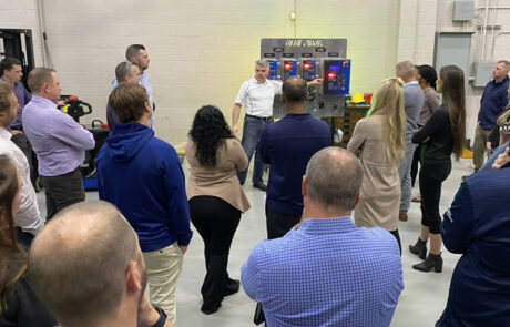 sales conference blue giant control panel