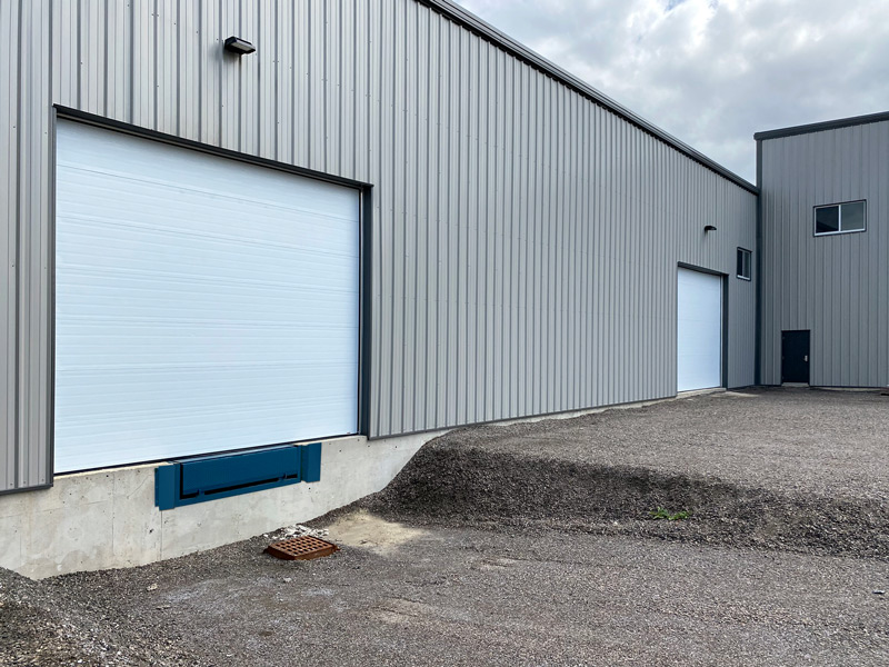 Steel Sectional Overhead Doors – Superior Vault Factory and Office