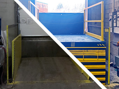 Dock Lift Replacement – The Beer Store Bracebridge
