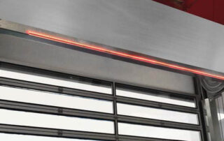 lite-advance LED door monitoring lights red hood mounted