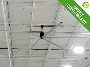 Newmarket Warehouse – HVLS Fans