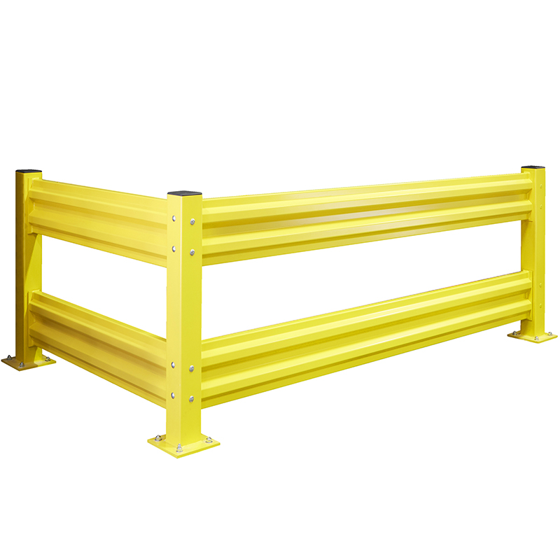 Steel Guardrail Systems warehouse guarding railing dual 44"