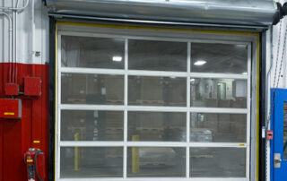 Rolling Steel Fire Door Cobourg warehouse remove replace Before