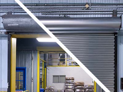 Rolling Steel Fire Door – Cobourg Manufacturing