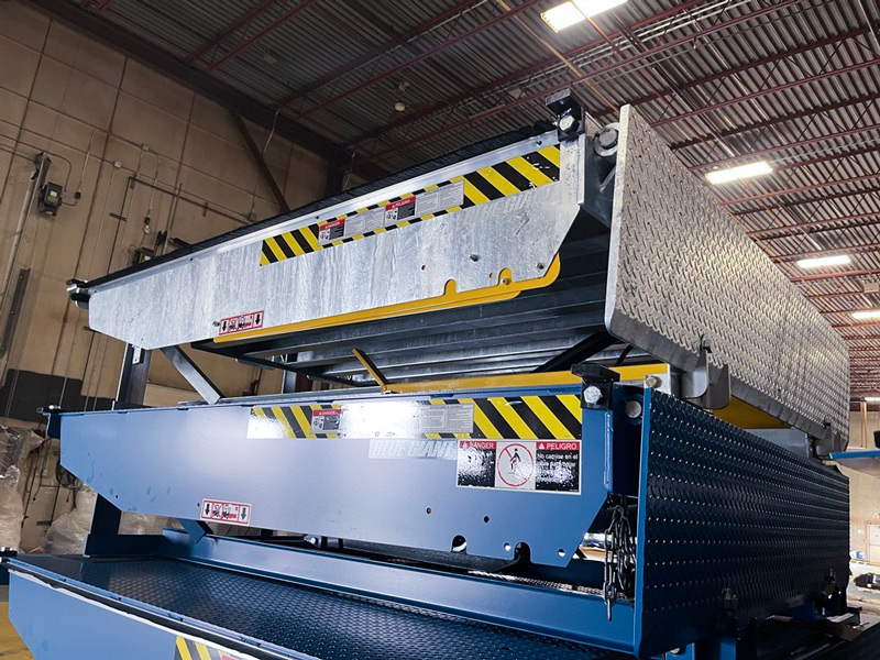 Galvanized Dock Leveler Food Grade Wash Down