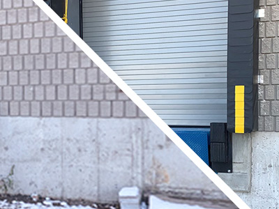 Whitby Warehouse – New Door & Dock Position