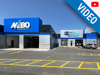 NEBO Ultrawash – Overhead Car Wash Doors