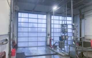 Lactalis calgary alberta after Aluminum Doors with Polycarbonate Panels (A175) Heated Threshold Kits washbay washdown wash down inside