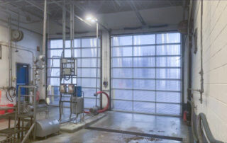Lactalis calgary alberta after Aluminum Doors with Polycarbonate Panels (A175) Heated Threshold Kits washbay washdown wash down inside