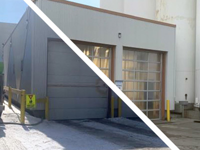 Polycarbonate Doors – Lactalis Canada