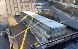 Lactalis calgary alberta before waterlogged overhead sectional door panels removed