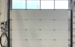 after inside view single polycarbonate section windows for overhead door and berner industrial air curtain