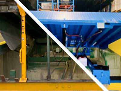 Hydraulic Dock Leveler – Burnaby Warehouse