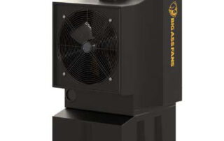 Cool-Space 300 Big Ass Fans Evaporative Cooler back fan