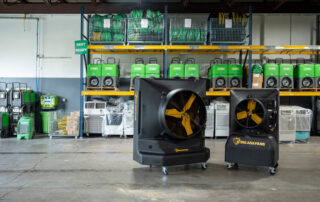 Cool-Space 350 and 400 Big Ass Fans Evaporative Cooler warehouse