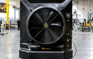 Cool-Space 500 Big Ass Fans Evaporative Cooler manufacturing plant