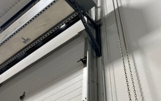 after berner industrial air curtain barrier blade
