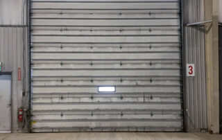 before slow sectional overhead doors without photo eyes position 3