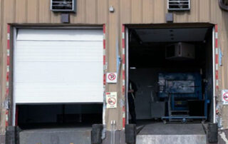 Before Calgary Famers' Market loading dock no dock seals