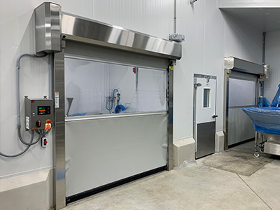 Food-Master High-Speed Roll-Up Doors-12 Indell