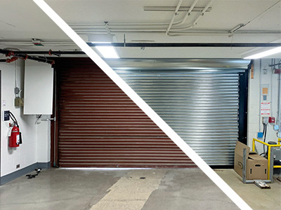 Rolling Steel Door Replacement – Toronto Hospital