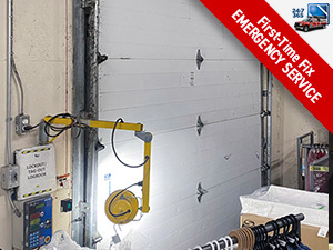 Warehouse Door Emergency Repair – Bowmanville Store