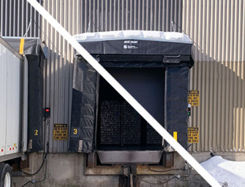 HingeMaster Extreme Dock Shelter & Insulated Overhead Door – Whitby Warehouse