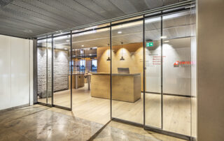 Linear Sliding Door