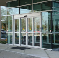Telescope sliding door