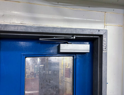 Pedestrian Door Repair Service – Calgary Food Facility